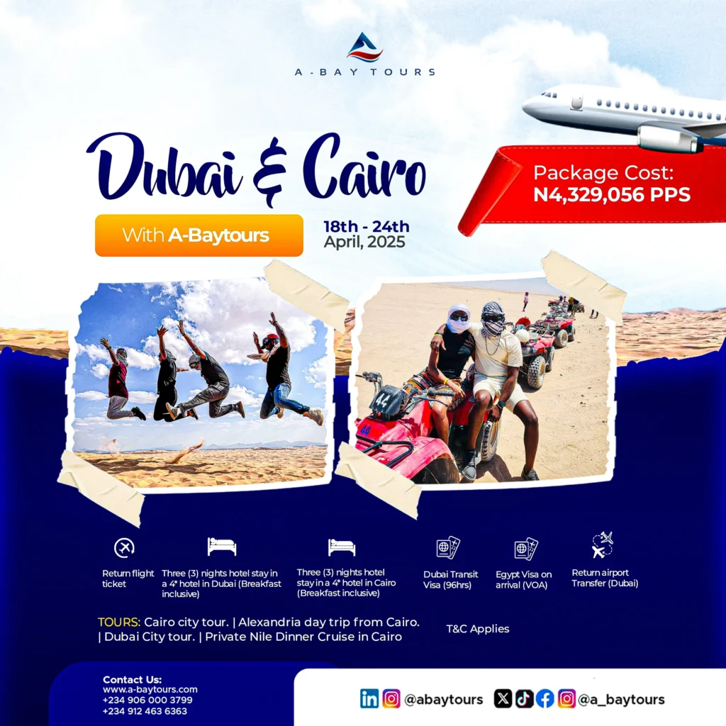 Dubai and Cairo